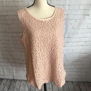 Loft sleeveless blouse